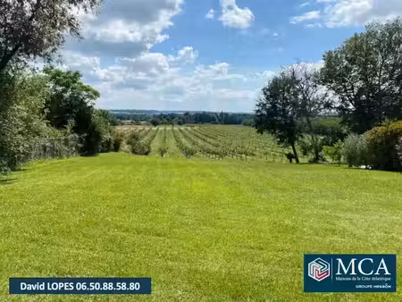 vente terrain 1500 m² à ruch (33350)  37 500 €