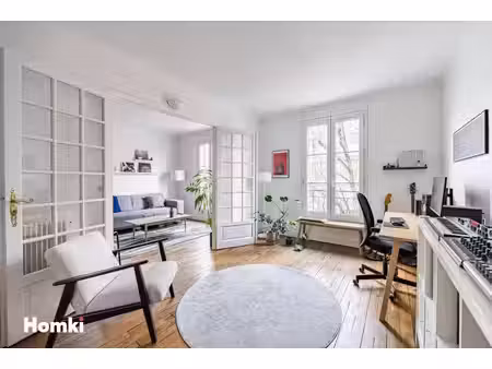 joli appartement t3 de 58m² à paris 75013  rue de la vistule