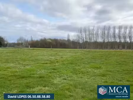 vente terrain 2774 m² montcaret (24230)