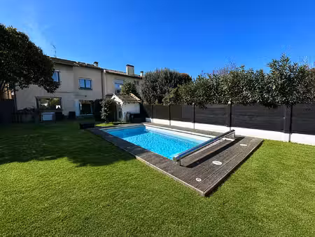 maison de ville toulouse - 5 pièces - jardin et piscine