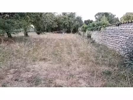 achat terrain 724m² verines 17540