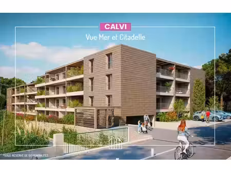 vente appartement neuf 4 pièces 87m2 calvi - 532804 € - surface privée