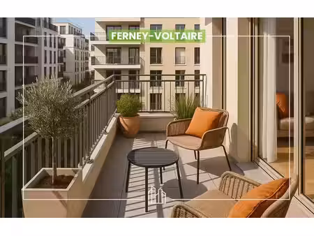 vente appartement neuf 3 pièces 64m2 ferney-voltaire - 440000 € - surface privée
