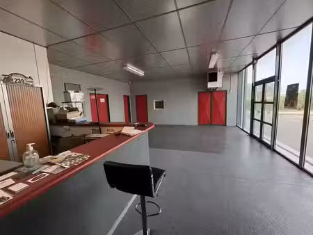 location commerce 546 m² à parçay-meslay (37210)
