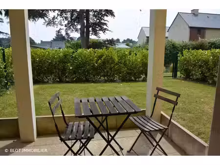 appartement a louer - dinard - t2 meublé avec jardin et garage