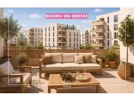 vente appartement neuf 3 pièces 68m2 bourg-en-bresse - 199571 € - surface privée