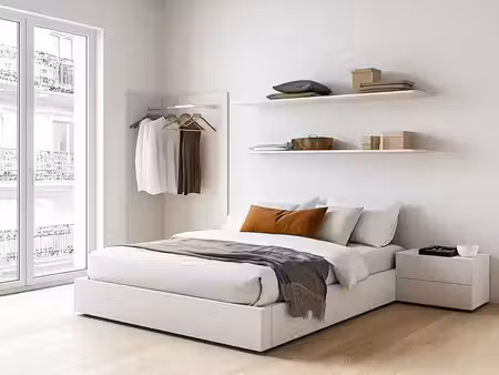 vente appartement neuf 2 pièces 50m2 veauche - 155000 € - surface privée