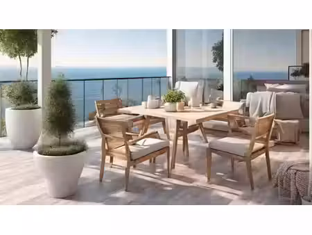 vente appartement neuf 4 pièces 85m2 cagnes-sur-mer - 660000 € - surface privée