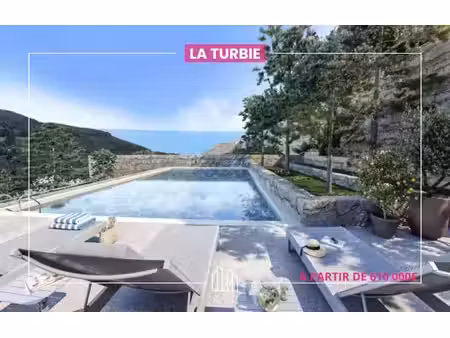 vente appartement neuf 3 pièces 80m2 la turbie - 618000 € - surface privée