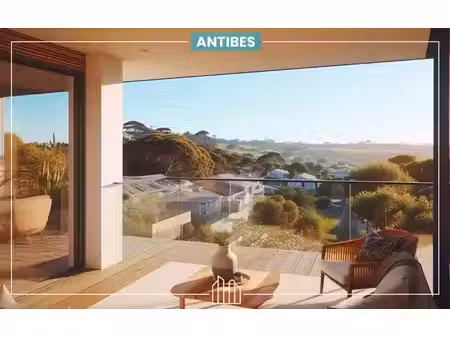 vente appartement neuf 3 pièces 62m2 antibes - 362000 € - surface privée