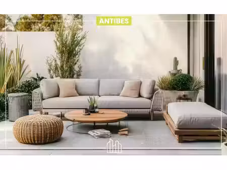 vente appartement neuf 3 pièces 64m2 antibes - 368000 € - surface privée