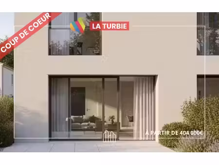 vente appartement neuf 2 pièces 49m2 la turbie - 420000 € - surface privée