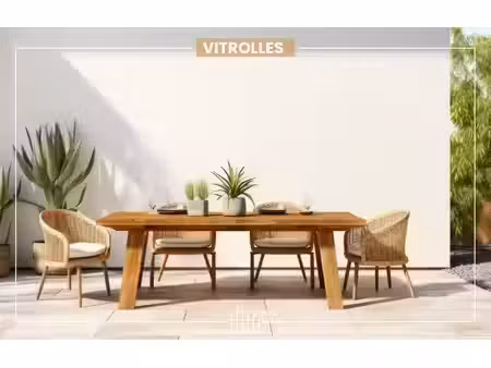 vente maison neuf 5 pièces 106m2 vitrolles - 499000 € - surface privée