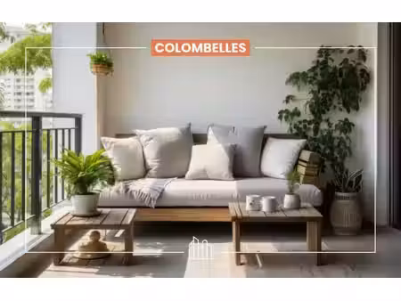 vente appartement neuf 3 pièces 57m2 colombelles - 230000 € - surface privée