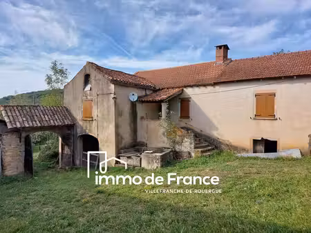 corps de ferme à rénover ? 9 500m² de terrain ? 2 maisons - proche de najac