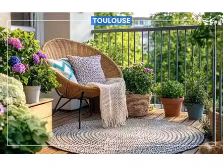 vente appartement neuf 3 pièces 59m2 toulouse - 272000 € - surface privée