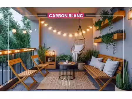 vente appartement neuf 2 pièces 46m2 carbon-blanc - 207100 € - surface privée