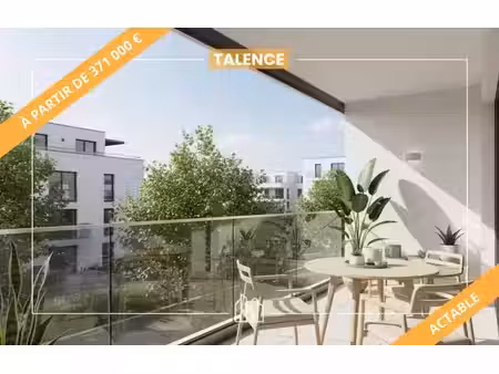 vente appartement neuf 3 pièces 72m2 talence - 392000 € - surface privée