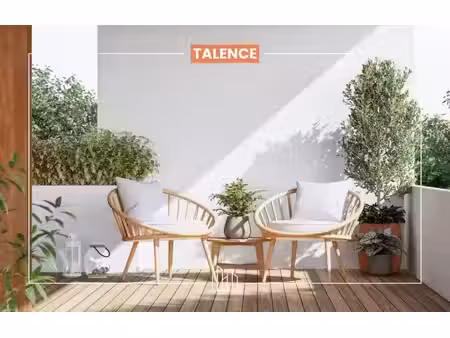 vente appartement neuf 2 pièces 43m2 talence - 240000 € - surface privée