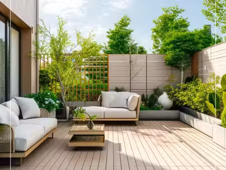 vente appartement neuf 4 pièces 84m2 valras-plage - 401719 € - surface privée