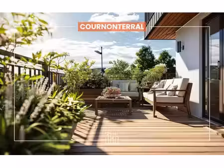 vente appartement neuf 3 pièces 63m2 cournonterral - 268000 € - surface privée