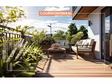 vente appartement neuf 3 pièces 63m2 cournonterral - 273000 € - surface privée