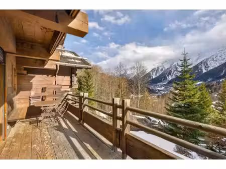 les houches - chalet de standing - vue dégagée
