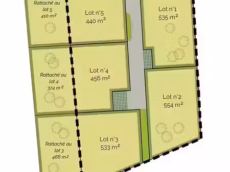 vente terrain 999 m² taupont (56800)