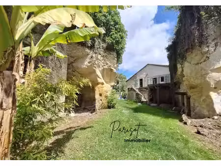 maison en pierre entierement renovee de 150 m² avec terrain de 1 200 m² et espaces troglod