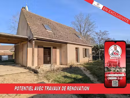 maison 7 pièces 5 chambres possibles terrain clos travaux