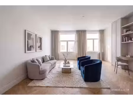 appartement 2 ch de 112 m² rénové avec jardin à uccle