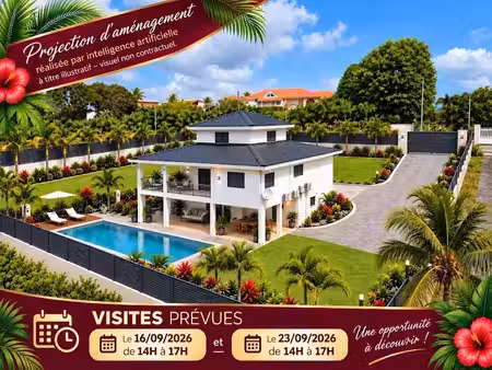 vente villa 5 pièces 148 m² à le francois (97240)  385 000 €