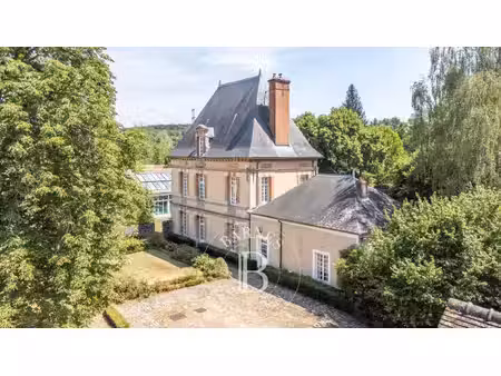 roinville (91) - château xviie et dépendance - piscine intérieure et tennis - 1 4 ha de...