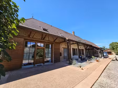grande maison ancienne rénovée avec terrasse et terrain à de