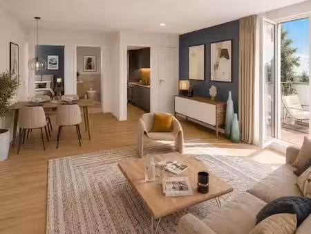 vente appartement 2 pièces 44 m² à vaulx-en-velin (69120)  203 917 €