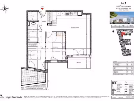 appartement à louer