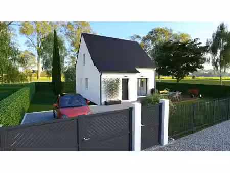 terrain avec maison neuve à vendre