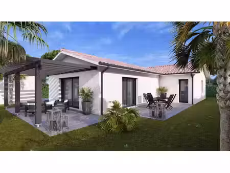 terrain avec maison neuve à vendre