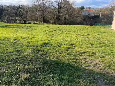 terrain constructible à vendre