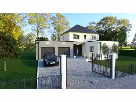 terrain avec maison neuve à vendre