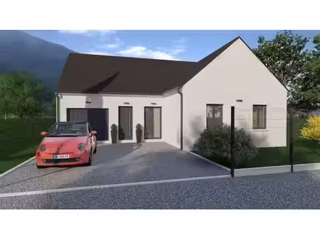 terrain avec maison neuve à vendre