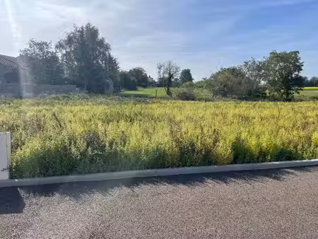 terrain constructible à vendre