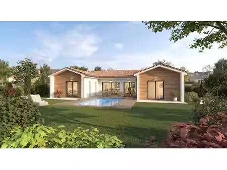 terrain avec maison neuve à vendre