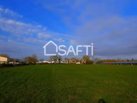 terrain constructible viabilisé à vendre