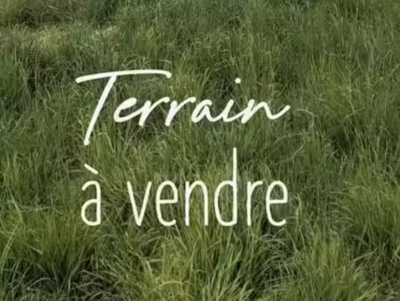 terrain constructible à vendre