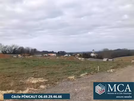 terrain constructible viabilisé à vendre