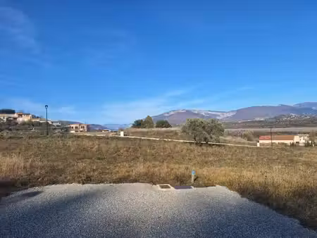 terrain constructible viabilisé à vendre