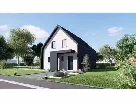 terrain avec maison neuve à vendre