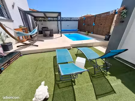 maison 3 chambres avec piscine