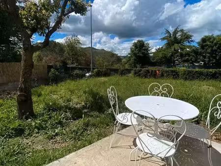 appartement meublé avec jardin